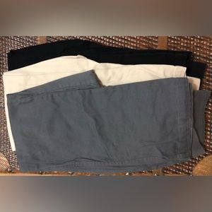 Lot of 3 Maternity Clothing Slacks Pants